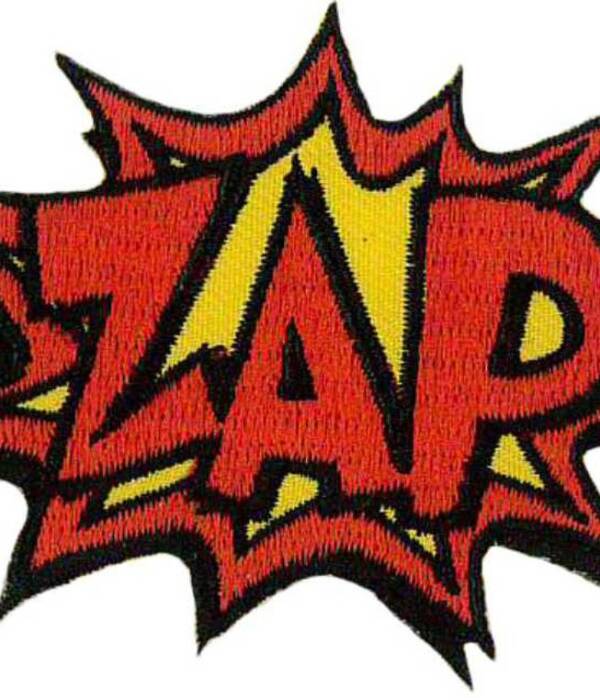 Zap! Dark Red<br><span> 7cm X 5cm<span>