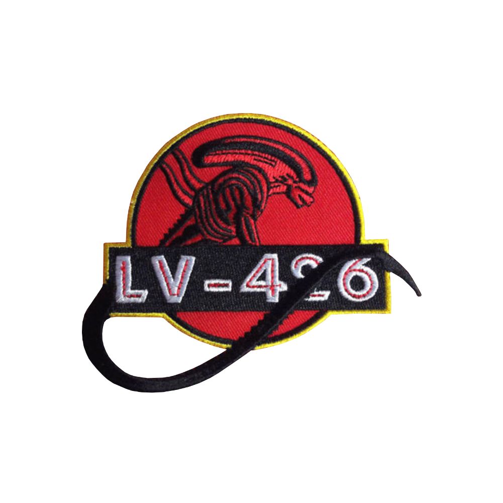 Aliens Movie LV-426 Jurassic Park Red & Black10cm