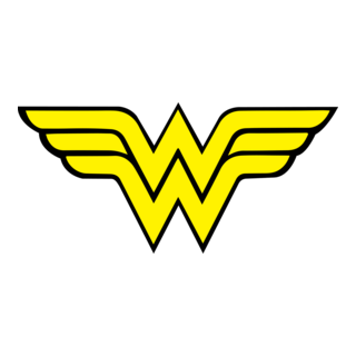 Wonder Women Superhero Comics Cartoon Logo 10cm