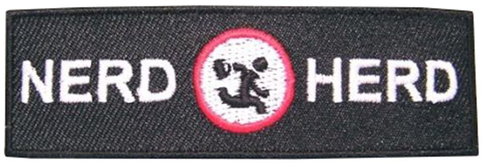 Nerd Herd Chuck TV Black Border9cm