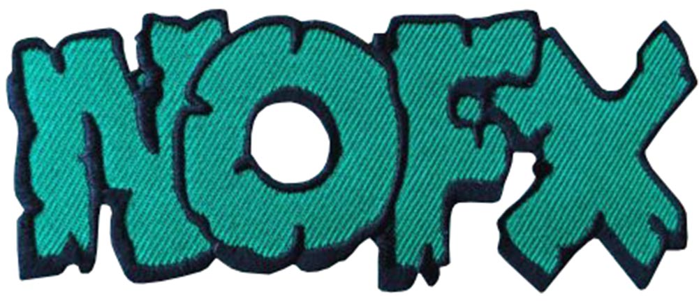 NOFX Black Border10cm x 4cm