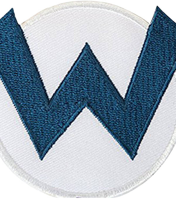 Wario W Blue & White 9cm